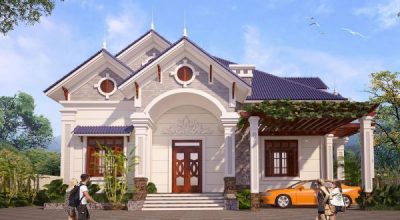Mẫu thiết kế nhà cấp 4 đẹp 100m2 hiện đại và khoa học - Hình 1