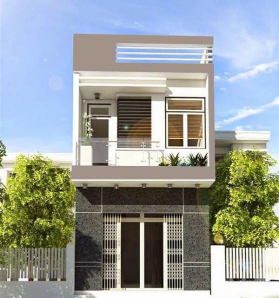 Mẫu thiết kế nhà 1 trệt 1 lầu giá rẻ 400 triệu đồng