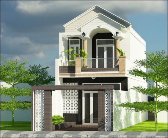 Mẫu thiết kế nhà 1 trệt 1 lầu giá rẻ 700 triệu đồng