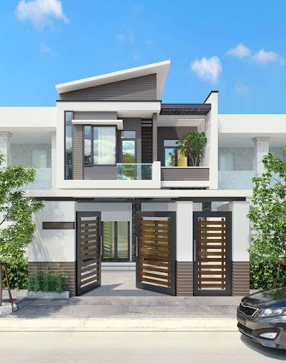 Mẫu thiết kế nhà 1 trệt 1 lầu giá rẻ 800 triệu đồng
