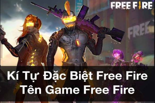 Kí tự đặc biệt ff đặt tên nhân vật game