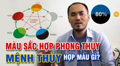 Người thuộc bản mệnh thủy hợp màu gì nhất
