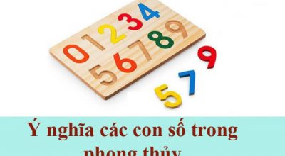 Ý nghĩa các con số trong phong thủy