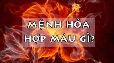 Người mệnh hỏa hợp với những màu gì