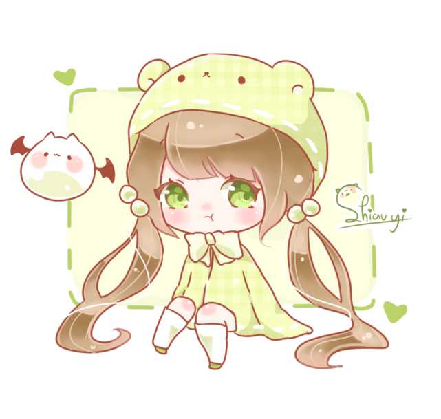 Hình ảnh avt cute chibi nữ