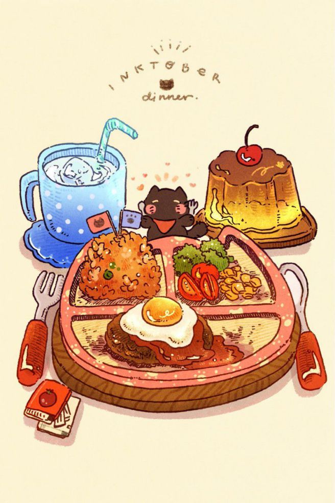 Hình ảnh avt cute đồ ăn