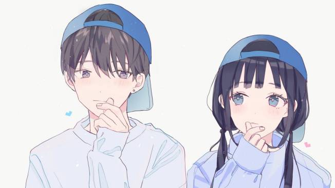 Hình ảnh avt đôi anime cute