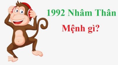 Tuổi nhâm thân sinh năm 1992 mệnh gì