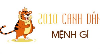 Tuổi canh dần sinh năm 2010 mệnh gì